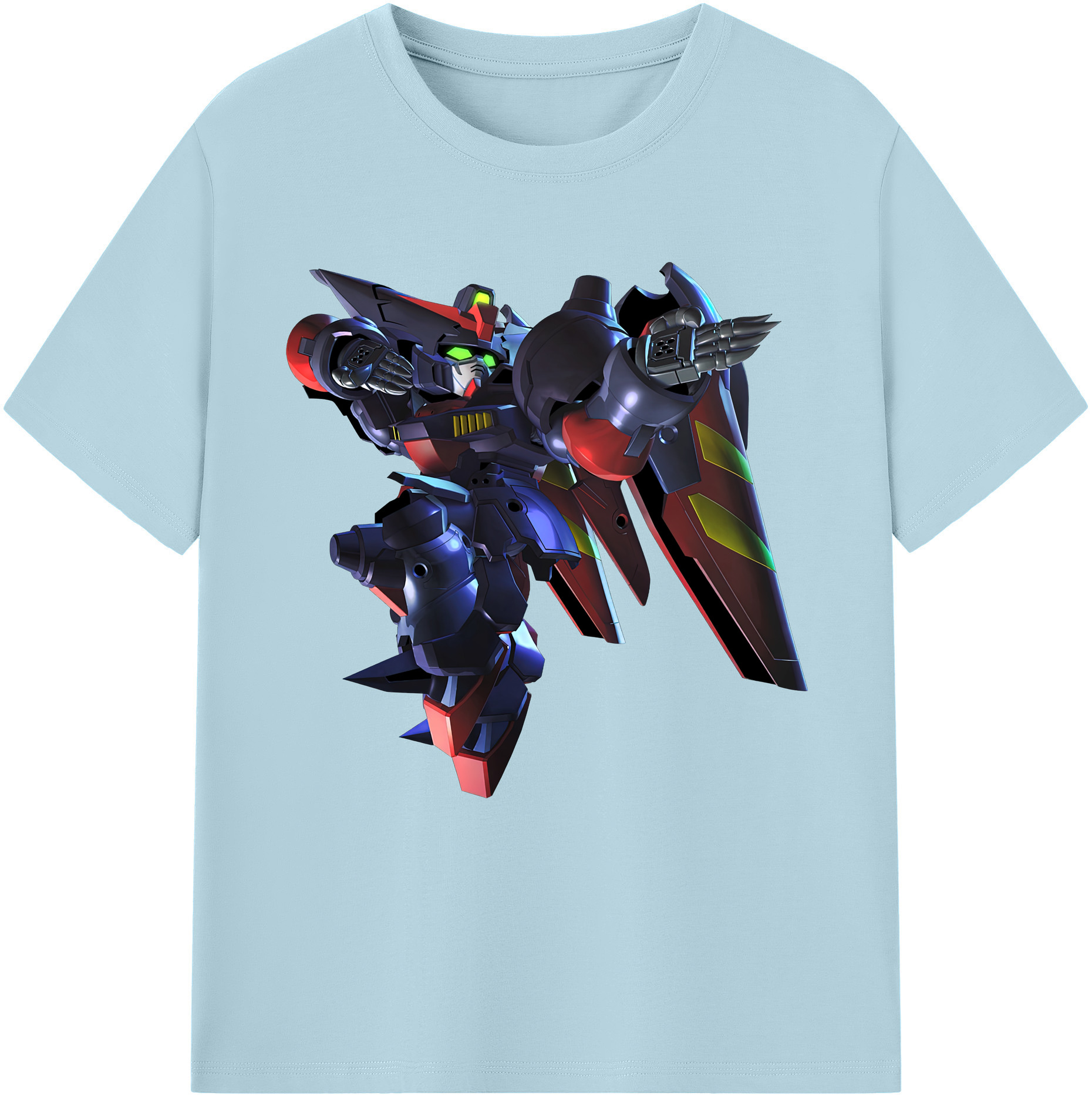 （画像用） 機動戦士ガンダム Mobile Suit Gundam 綿100％半袖Tシャツ（フロントプリント）